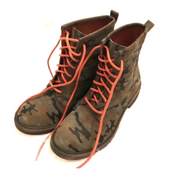 Lucky Brand Shoes - NWOB Lucky Brand Camo Moto Combat Boots